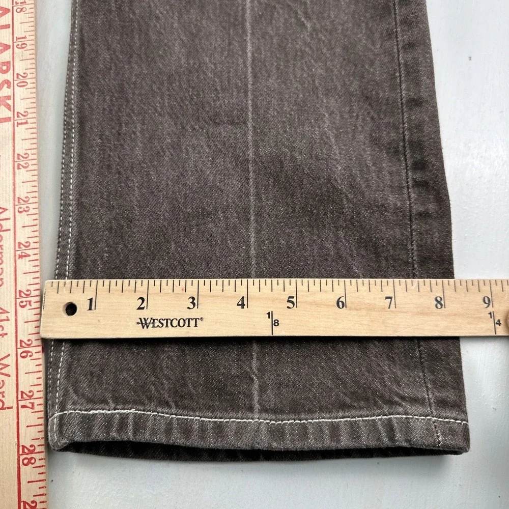 Y2K Levis 501 XX‎ Straight Jeans Men Fits 32x28 Button Fly Brown Denim Mexico